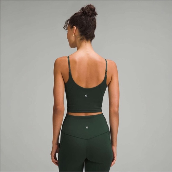 Lululemon Align™ Cropped Cami Tank NWT Size 0 in color Legacy Green - Picture 3 of 7